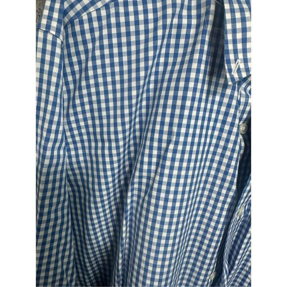 L.L. Bean Wrinkle-Free Kennebunk Sport Shirt Traditional Fit Check Size 18-35 - Picture 5 of 6